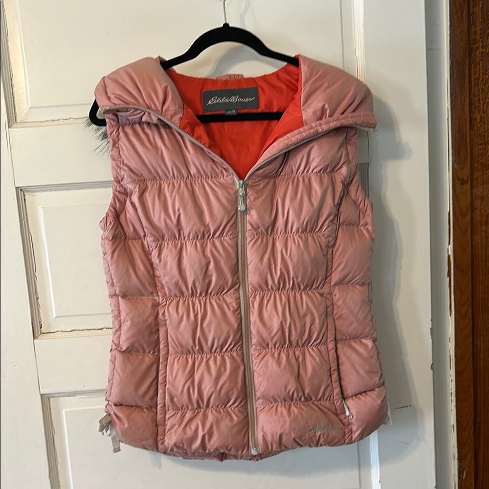Eddie Bauer Coral Puffer Vest